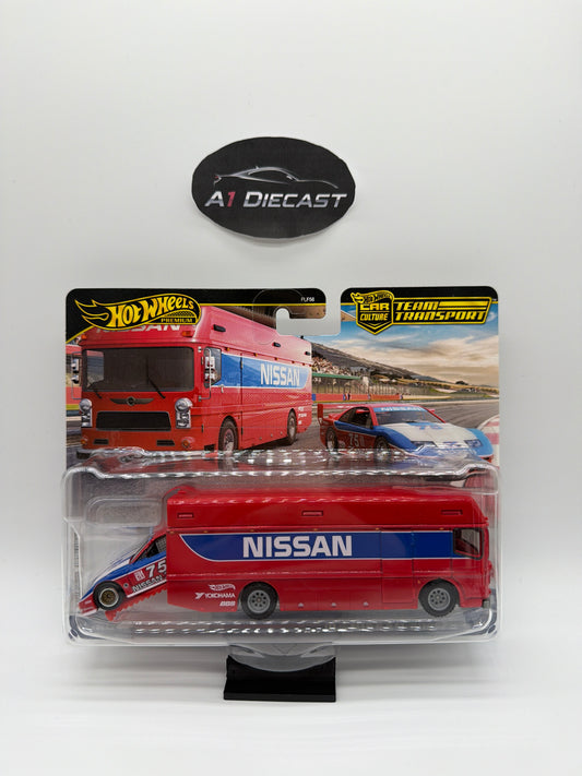 Hot Wheels Premium Car Culture Team Transport ‘94 Nissan 300 ZX GTS & Aero Hauler