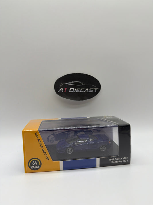 Para 64 1991 Cizeta V16T Monterey Blue