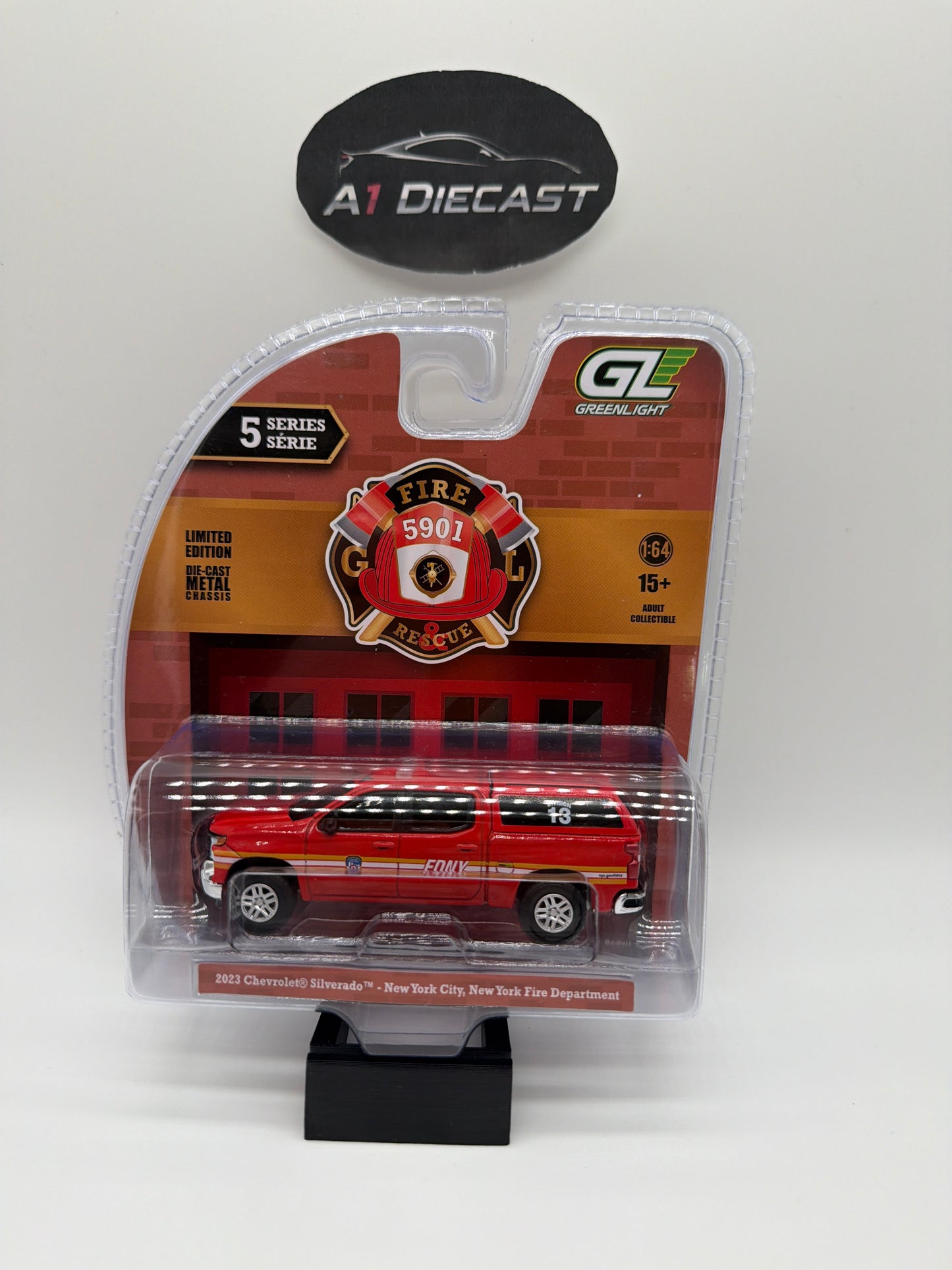 Greenlight Fire & Rescue 5901 Series 5 2023 Chevrolet Silverado New York City, New York Fire Department