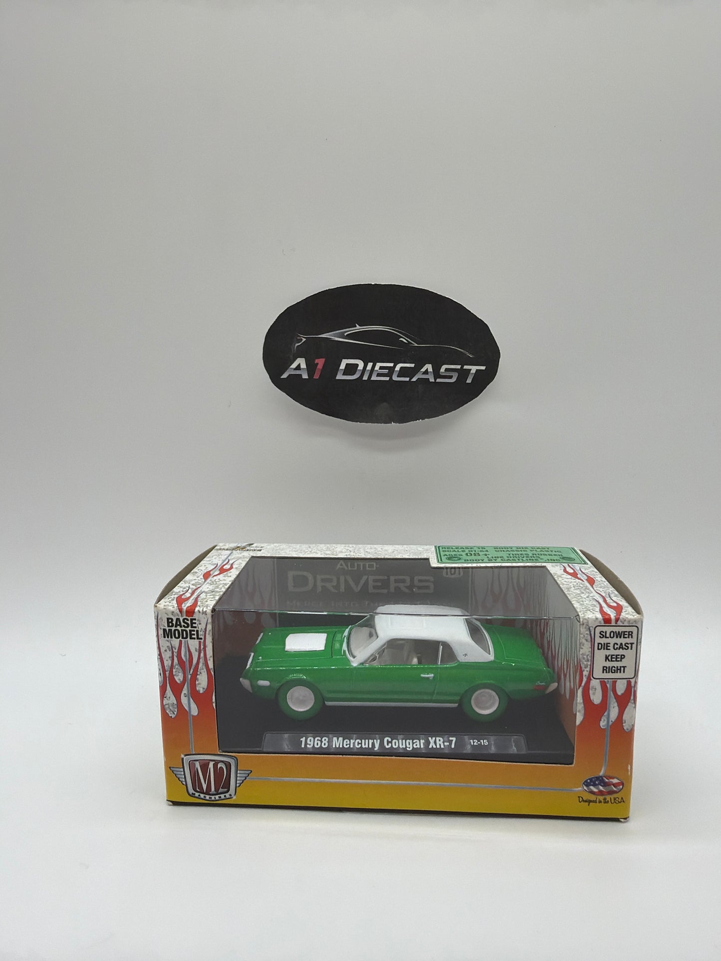 M2 machines 1968 Mercury Cougar XR-7 Chase