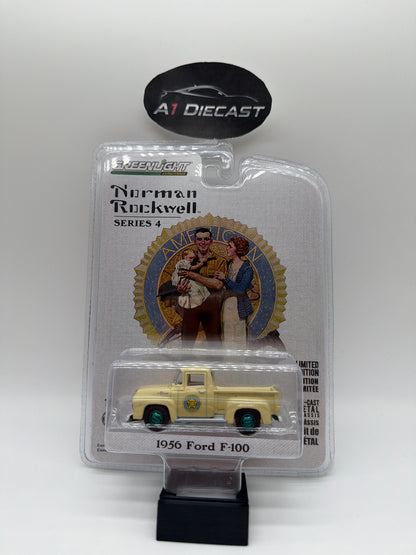 Greenlight 1956 Ford F-100 Norman Rockwell Chase