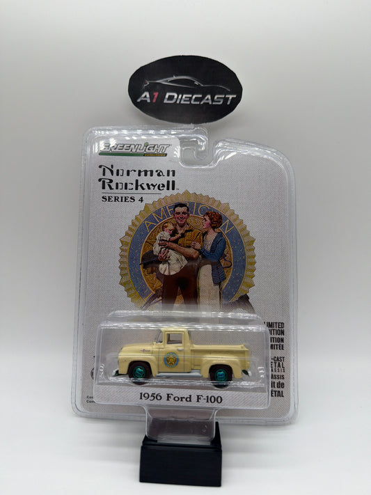 Greenlight 1956 Ford F-100 Norman Rockwell Chase