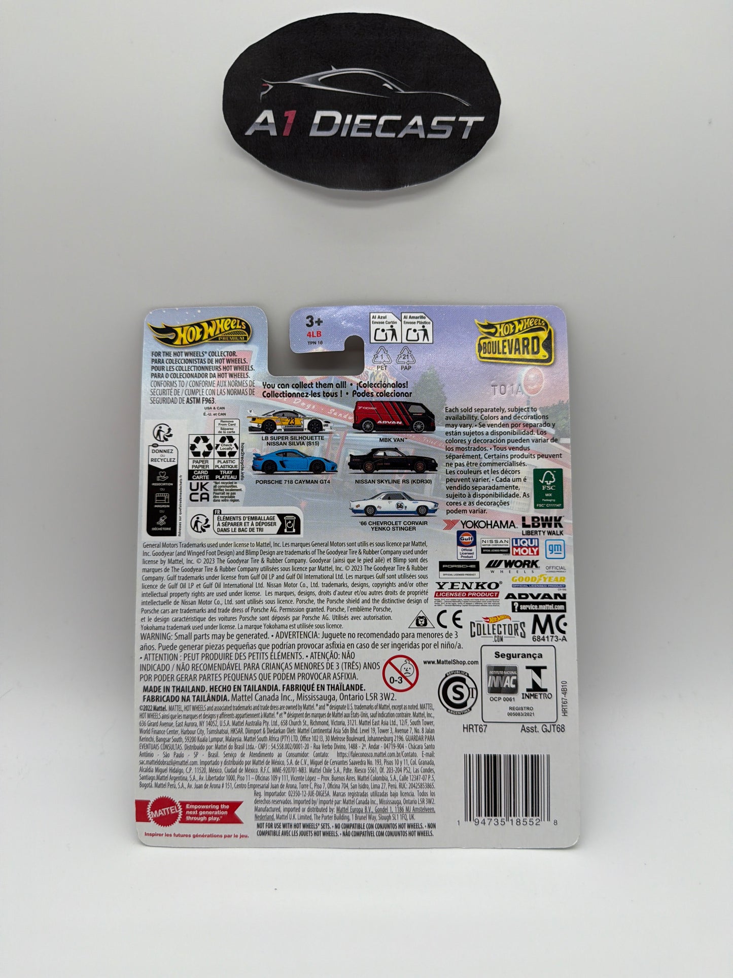 Hot Wheels Premium Boulevard MBK Van