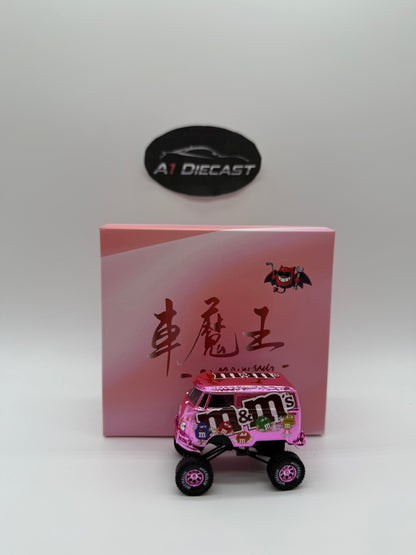 Demon King Auto Volkswagen T1 Bus M&M Big Wheels