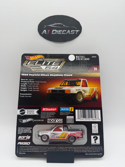 Hot Wheels Elite 64 1989 Toyota HiLux Stadium Truck