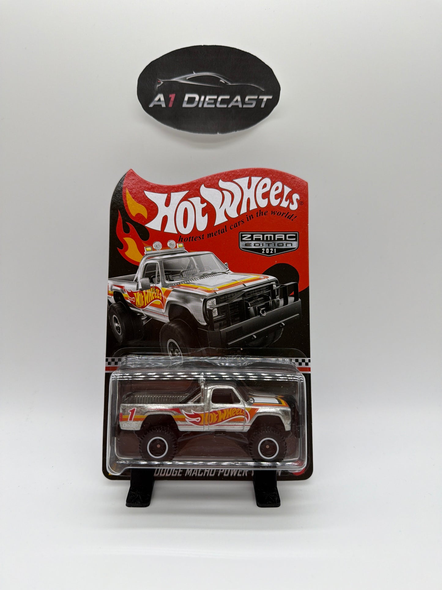 Hot Wheels Zamac Edition 2021 1980 Dodge Macho Power Wagon
