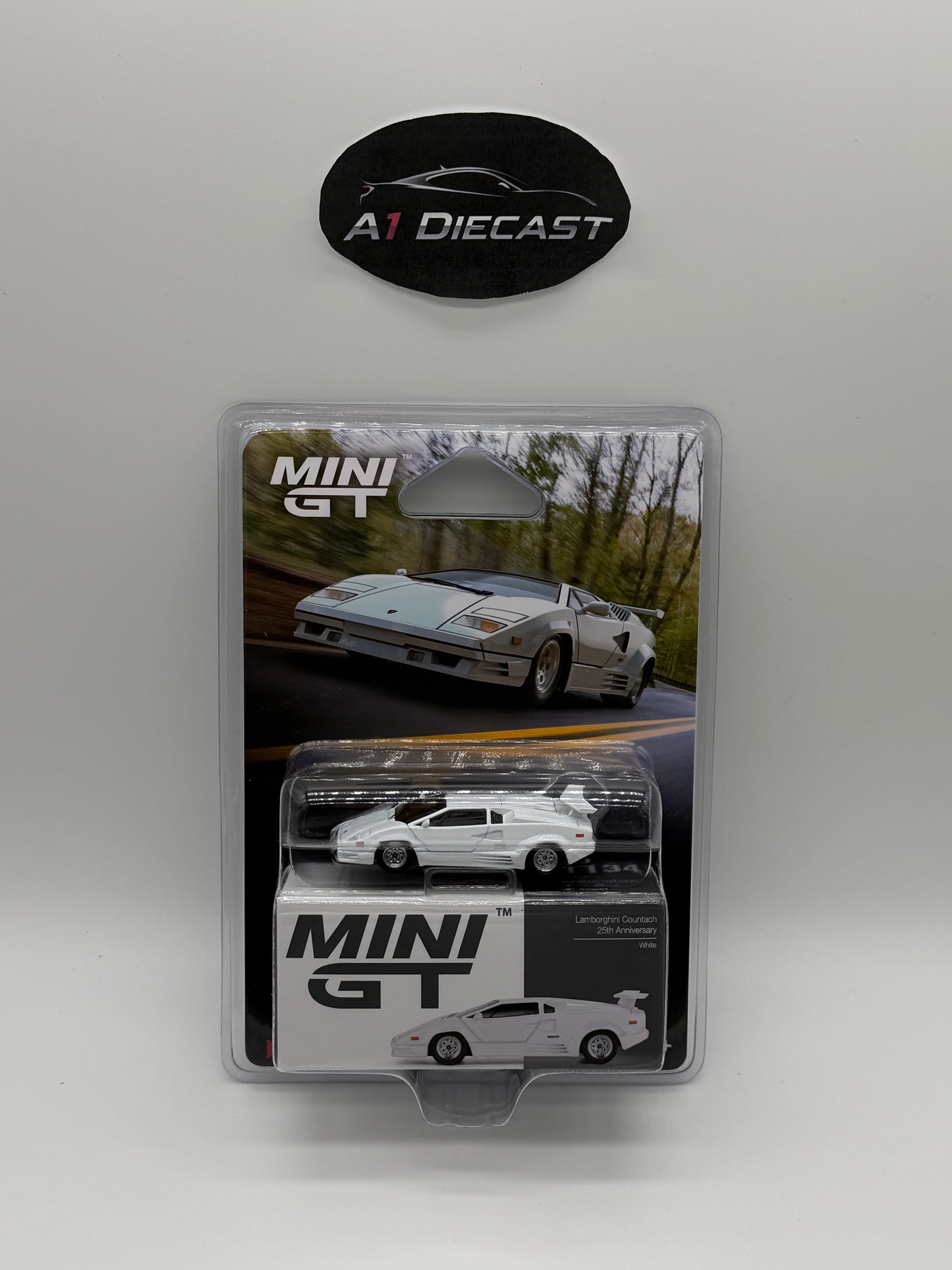 Mini GT Lamborghini Countach 25th Anniversary    MGT01134-BL