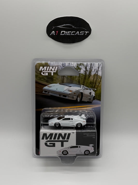 Mini GT Lamborghini Countach 25th Anniversary    MGT01134-BL