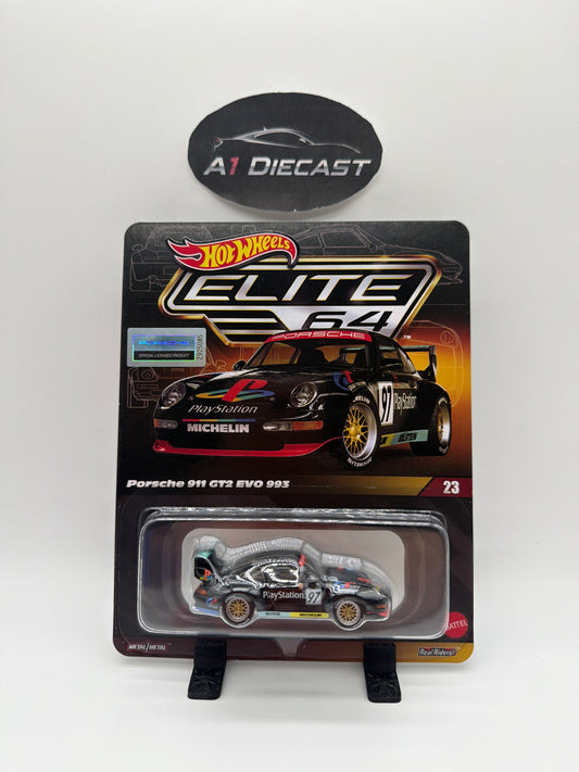 Hot Wheels Elite 64 Porsche 911 GT2 EVO 993