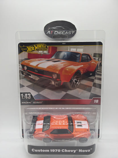 Hot Wheels Premium 1:43 Custom 1970 Chevy Nova