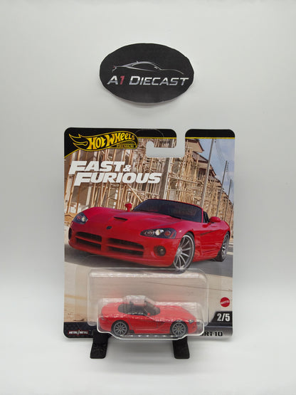 Hot Wheels Premium Fast & Furious 2003 Dodge Viper STR 10