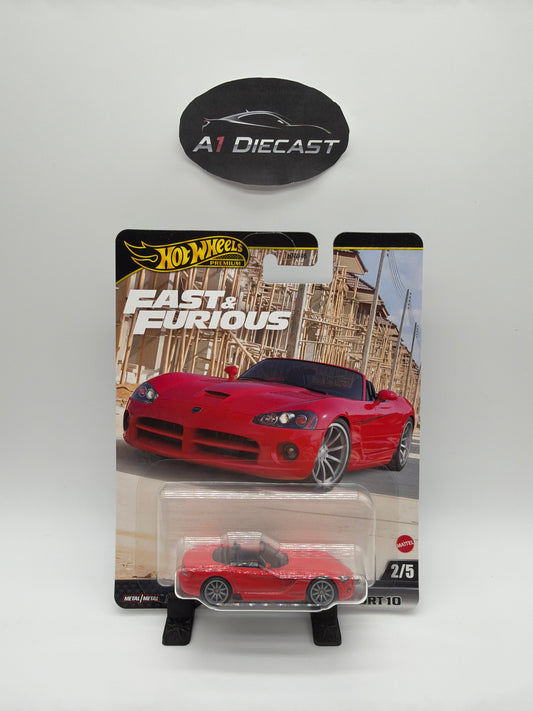 Hot Wheels Premium Fast & Furious 2003 Dodge Viper STR 10
