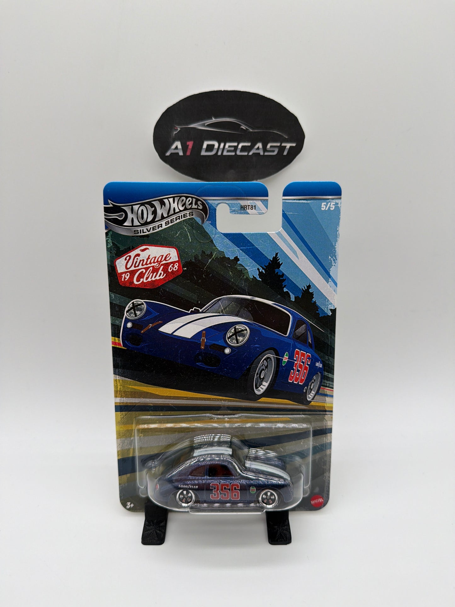 Hot Wheels Silver Series Vintage Club Porsche 356 Outlaw