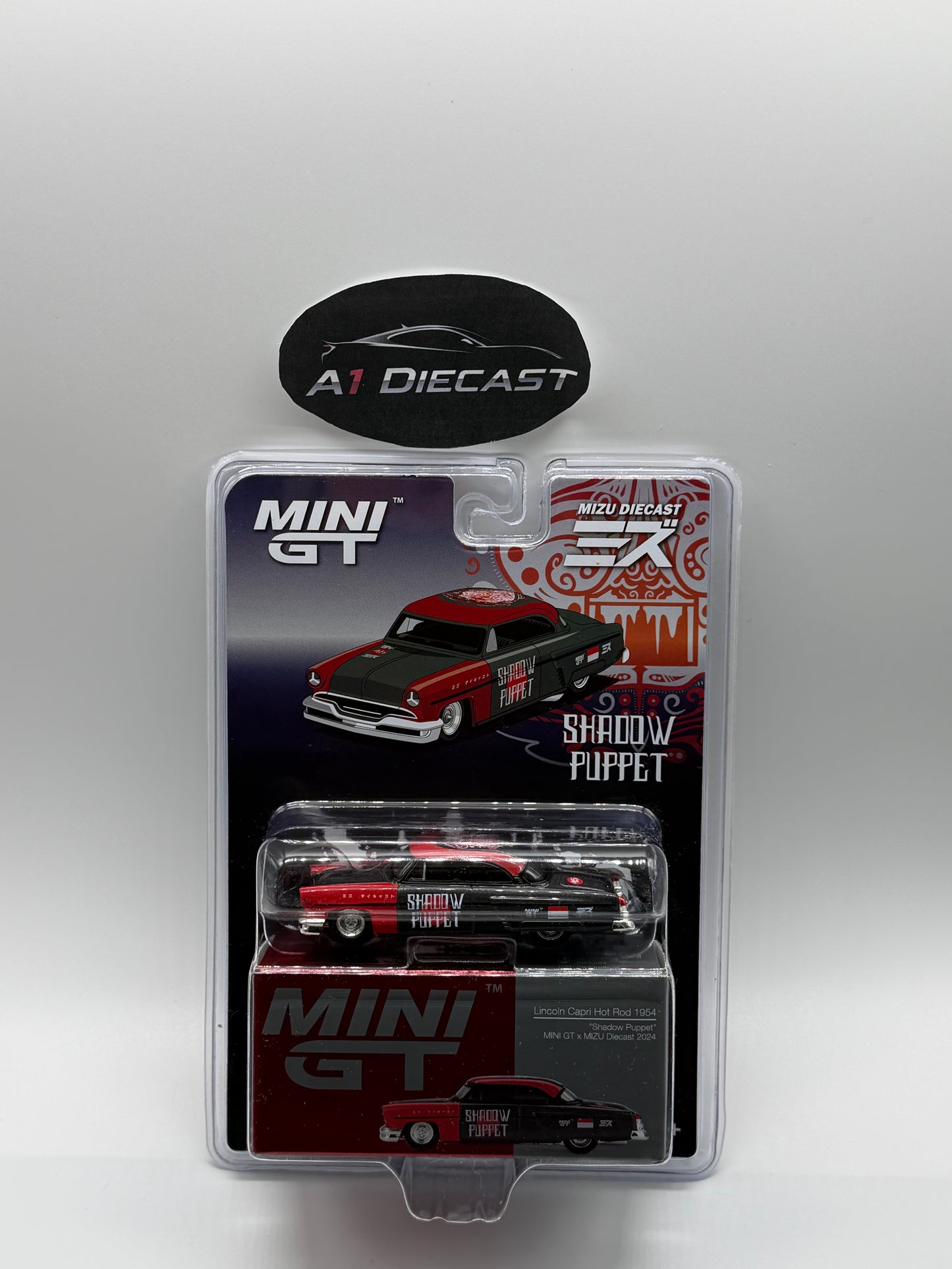 Mini GT Lincoln Capri Hot Rod 1954