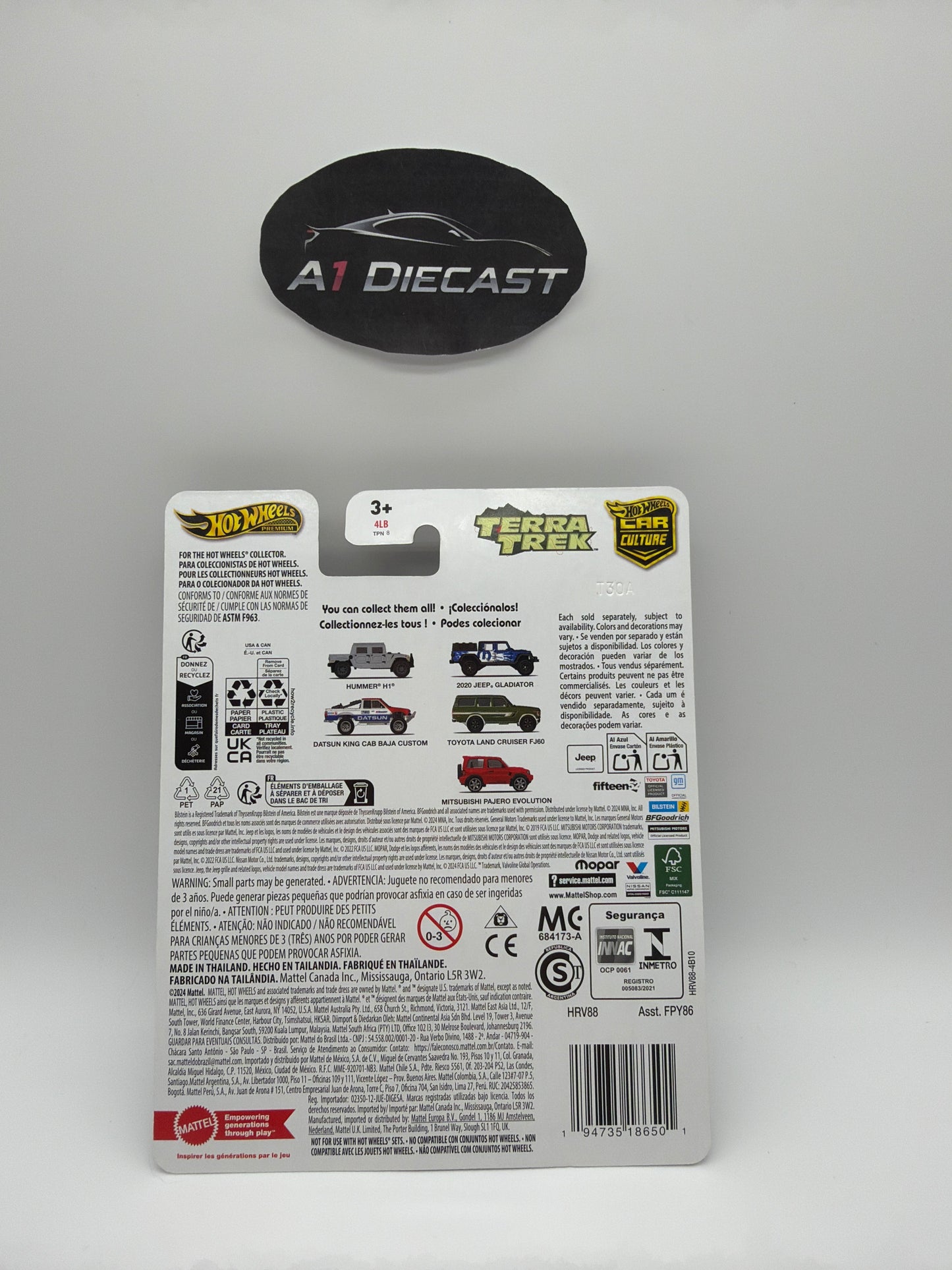Hot Wheels Premium Car Culture Toyota Land Cruiser FJ60
