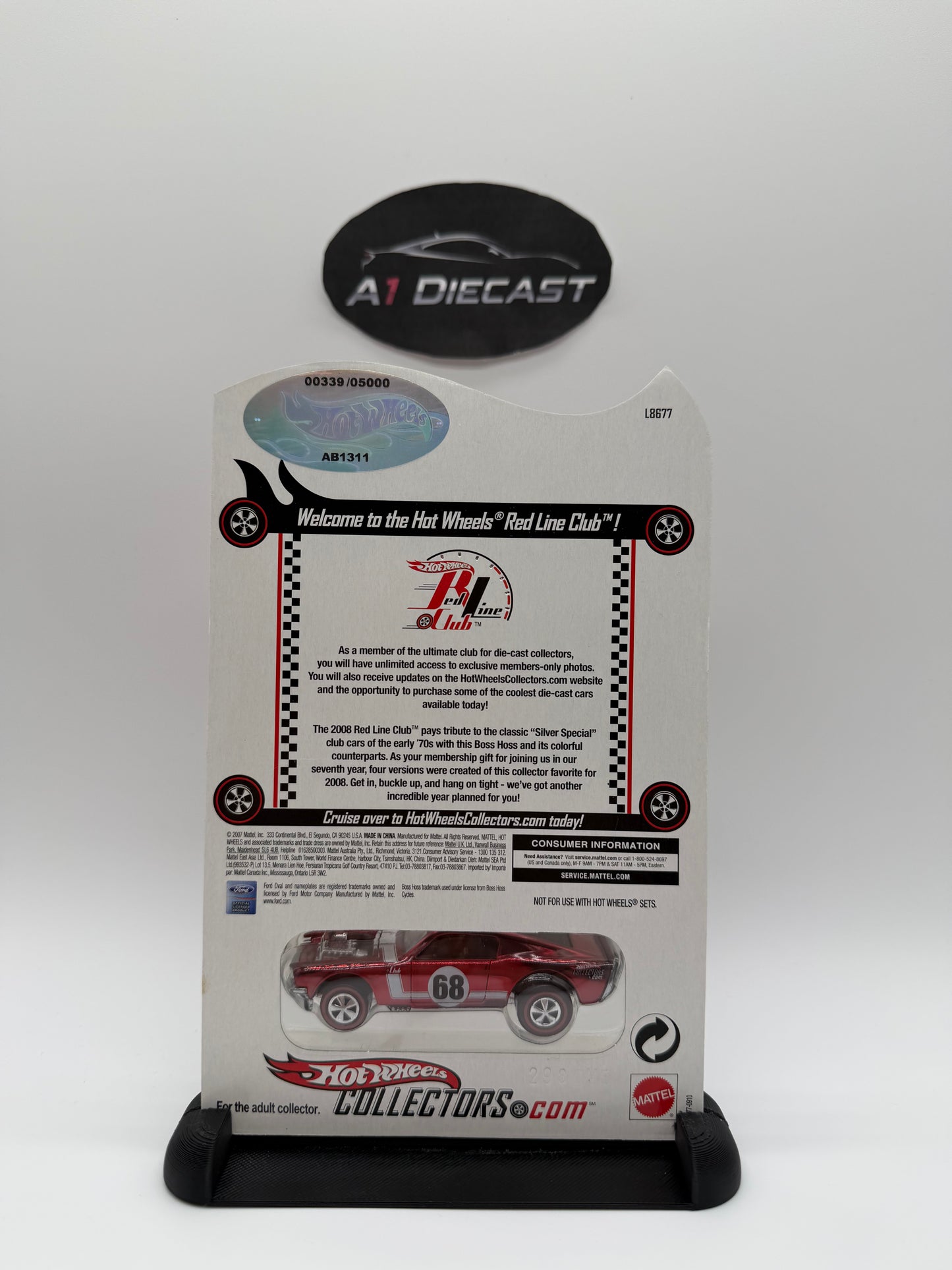Hot Wheels Red Line Club Boss Hoss