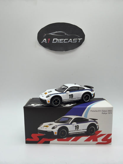 Sparky Porsche 911 Dakar (992) Rally Design Package & Porsche 911 Dakar (992) Rallye 1974