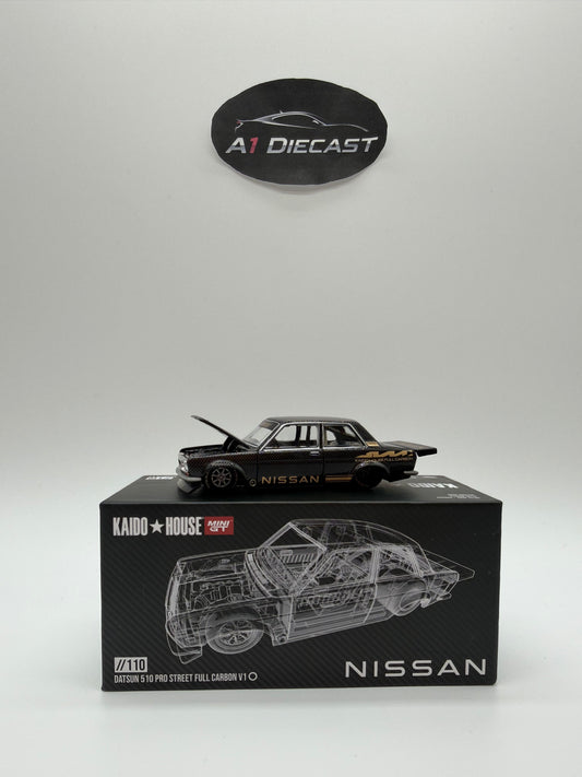 Kaido House Mini GT Datsun 510 Pro Street Full Carbon V1