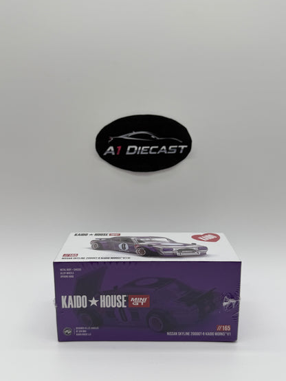 Kaido House Mini GT Nissan Skyline 2000 GT-R Kaido Works V1