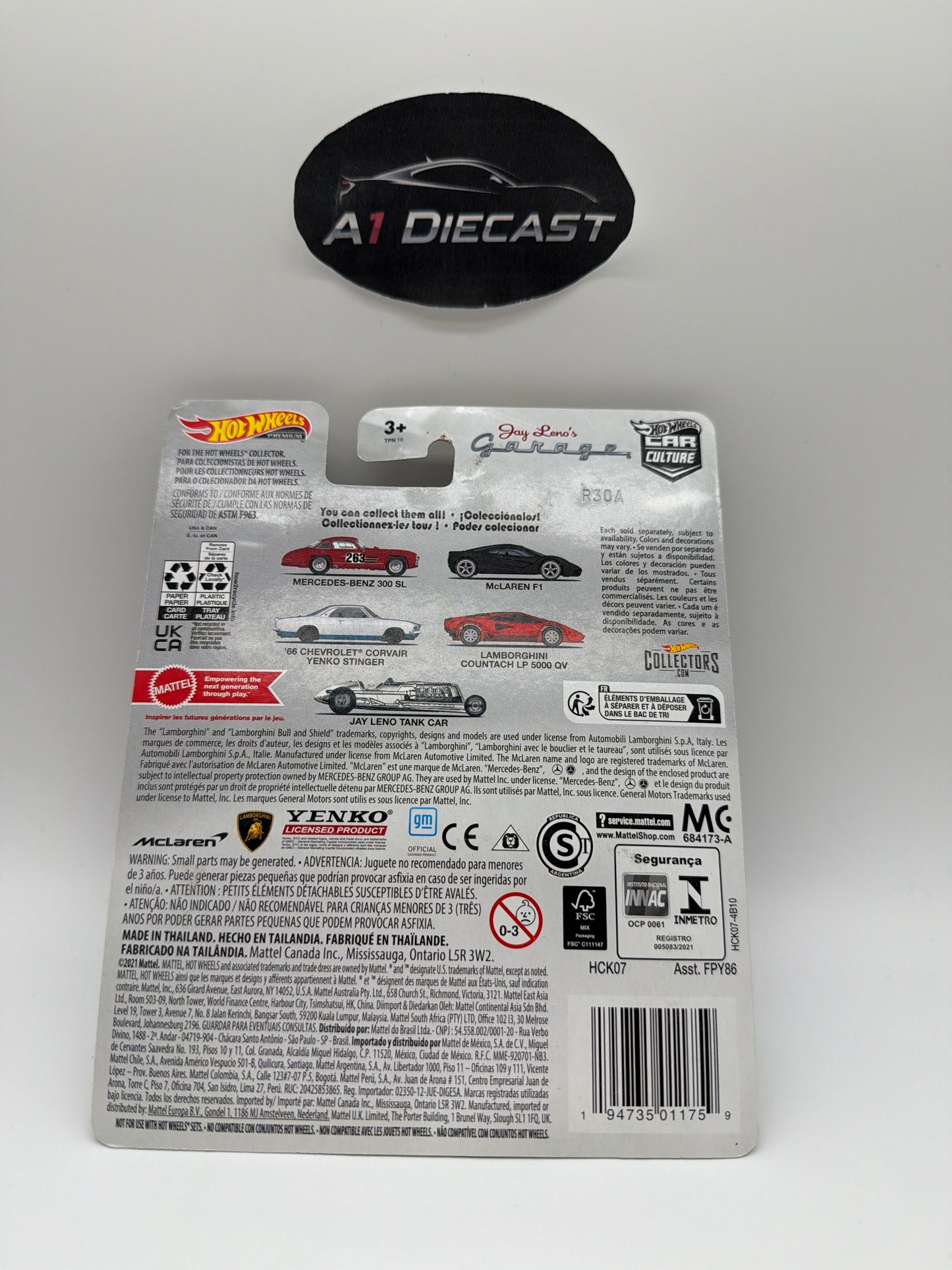 Hot Wheels Premium Car Culture Mercedes-Benz 300 SL