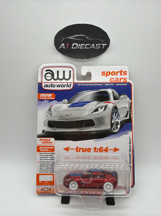 Auto World Premium 2018 Chevy Corvette Grand Sport Chase