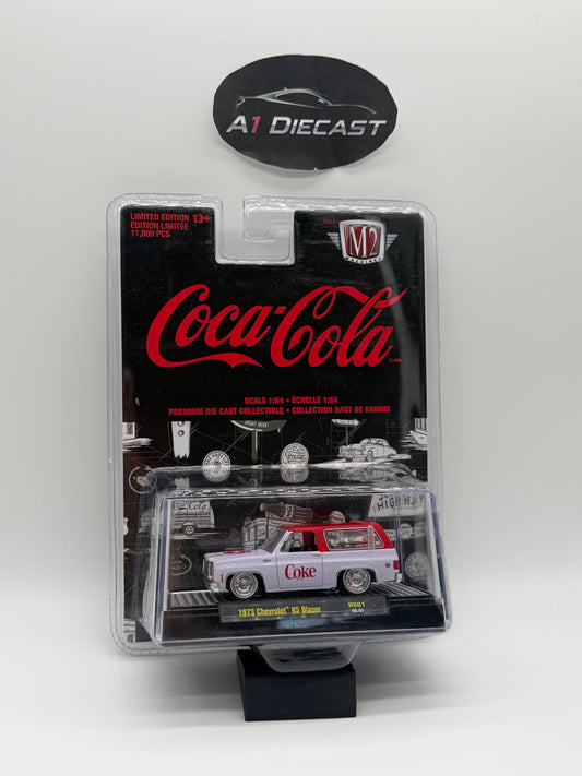 M2 Machines Coca-Cola 1973 Chevrolet K5 Blazer