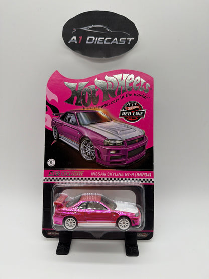 Hot Wheels Red Line Club Nissan Skyline GT-R (BNR34)