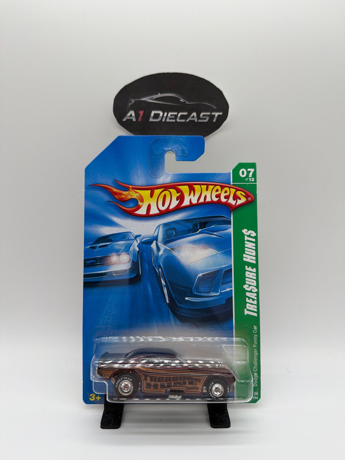 Hot Wheels Dodge Challenger Funny Car Super Treasure Hunt