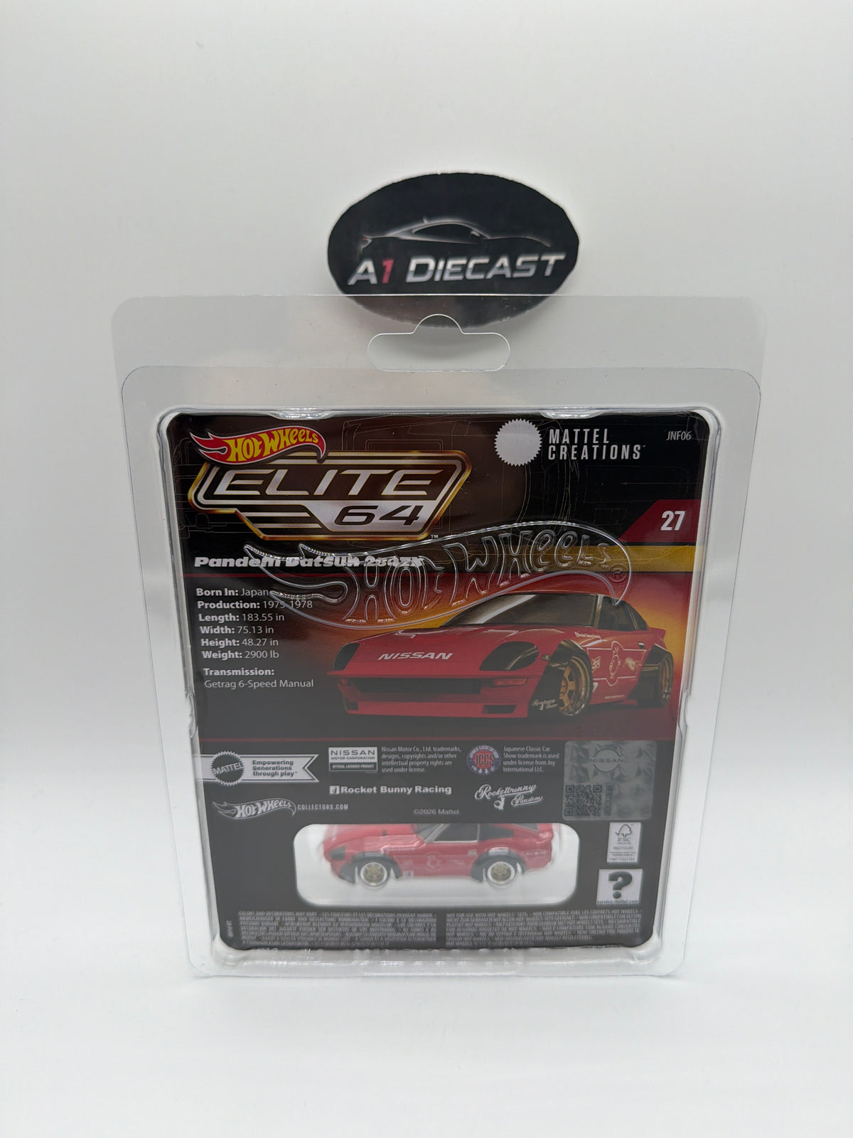 Hot Wheels Elite 64 Pandem Datsun 280ZX