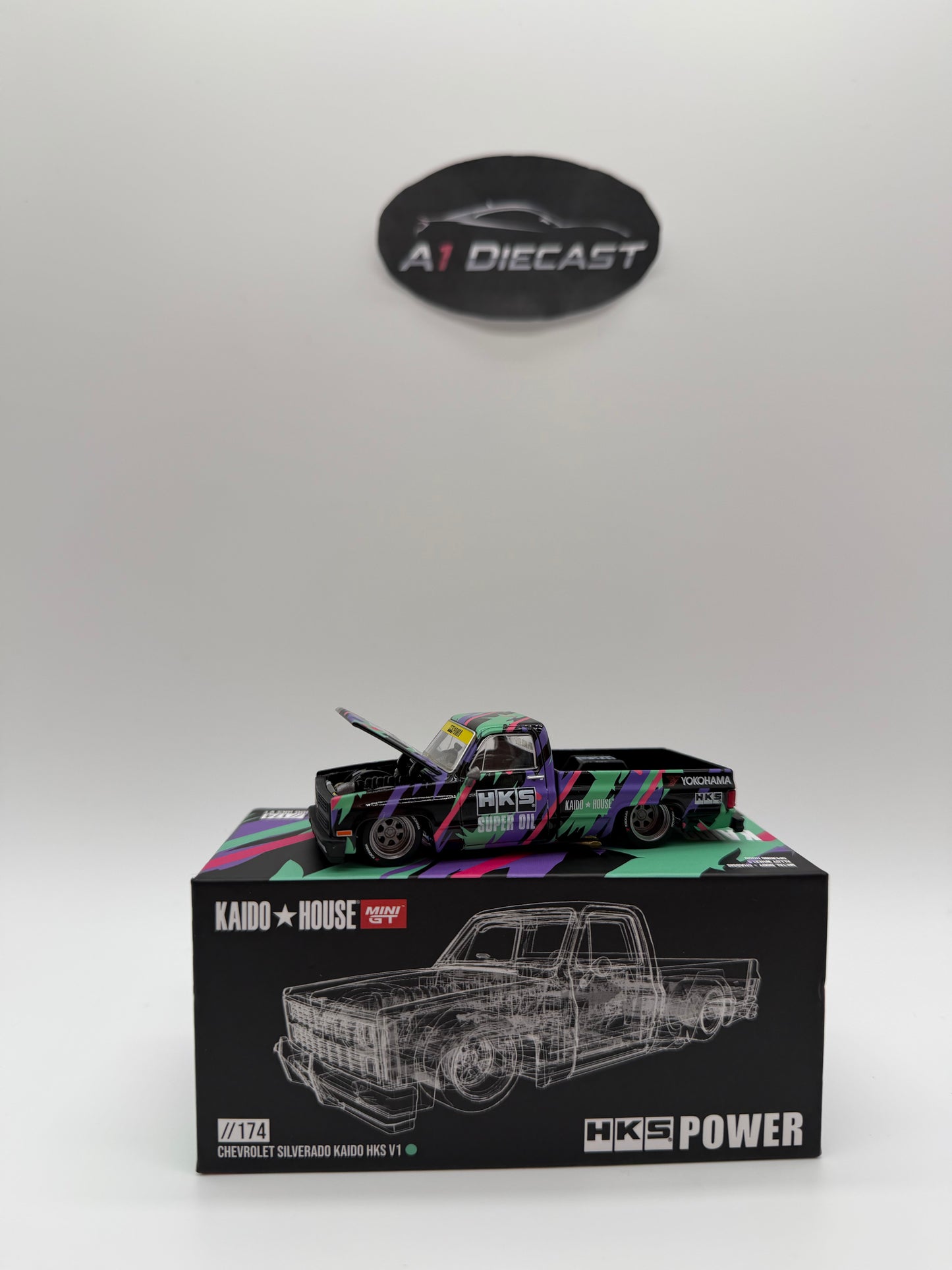 Kaido House Mini GT Chevrolet Silverado Kaido HKS V1