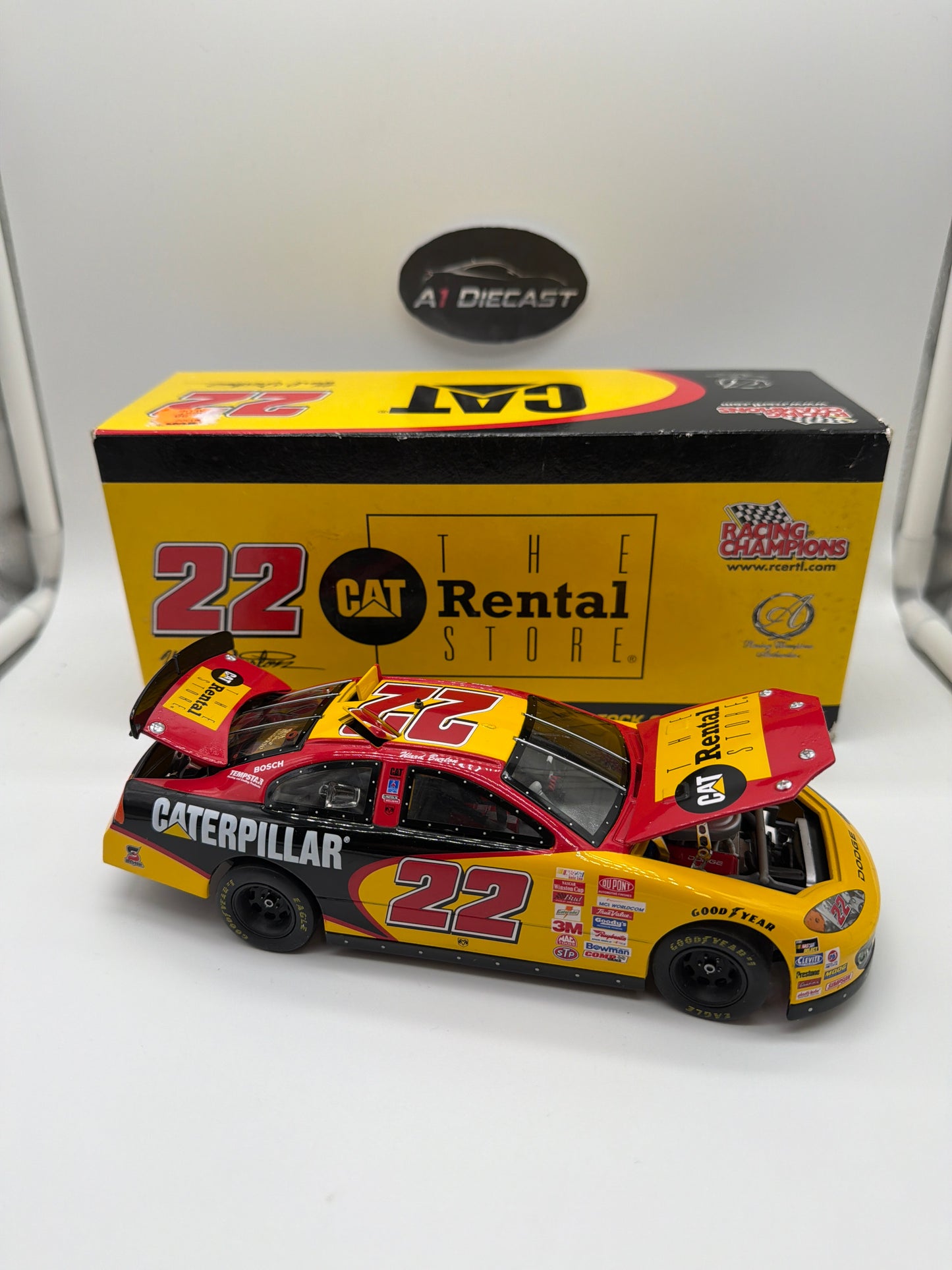 Racing Champions #22 Ward Burton Cat Rental