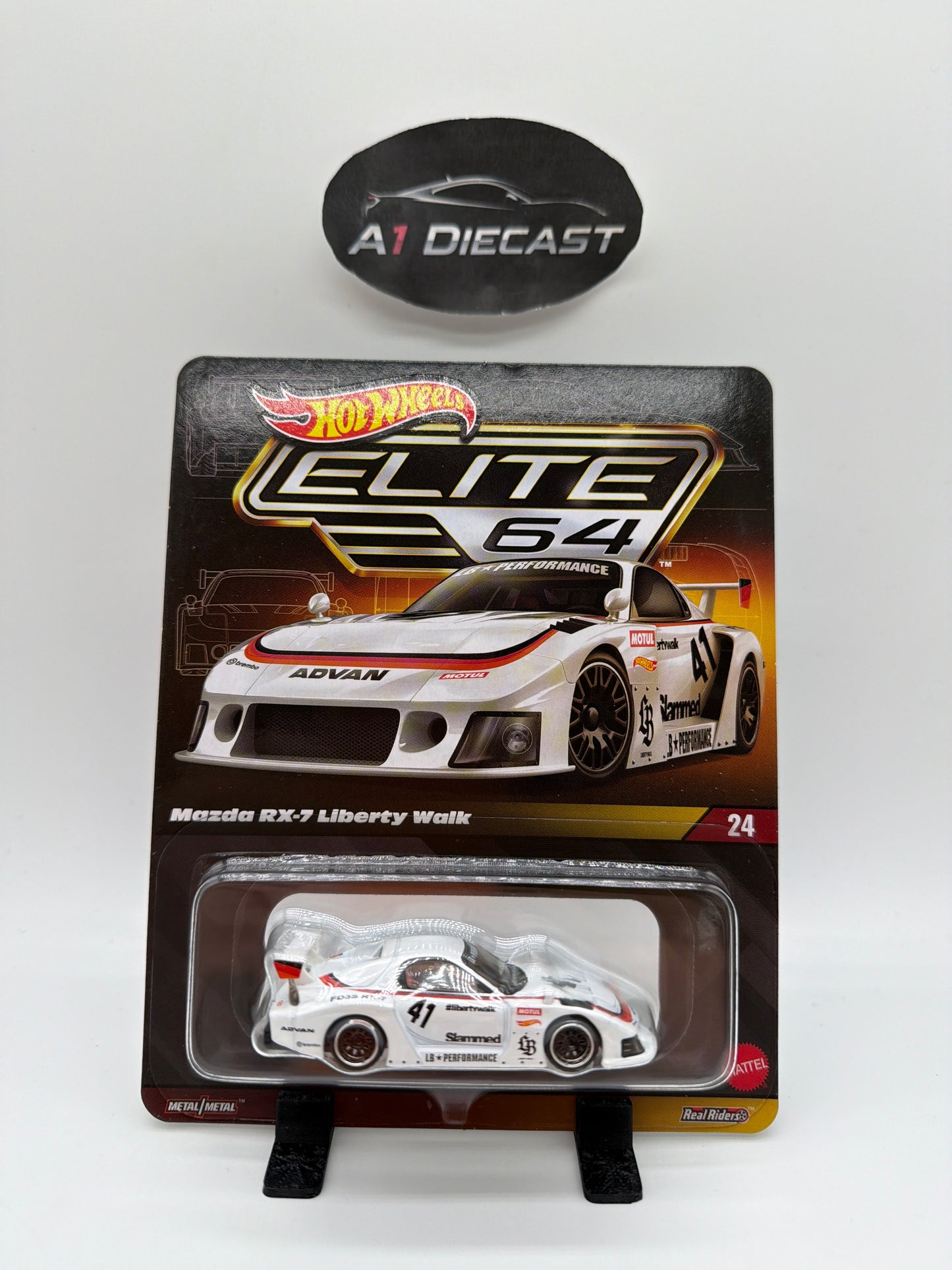Hot Wheels Elite 64 Mazda RX-7 Liberty Walk