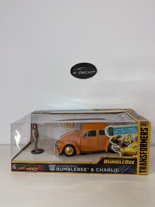 Jada Hollywood Rides Volkswagen Beetle Bumblebee & Charlie