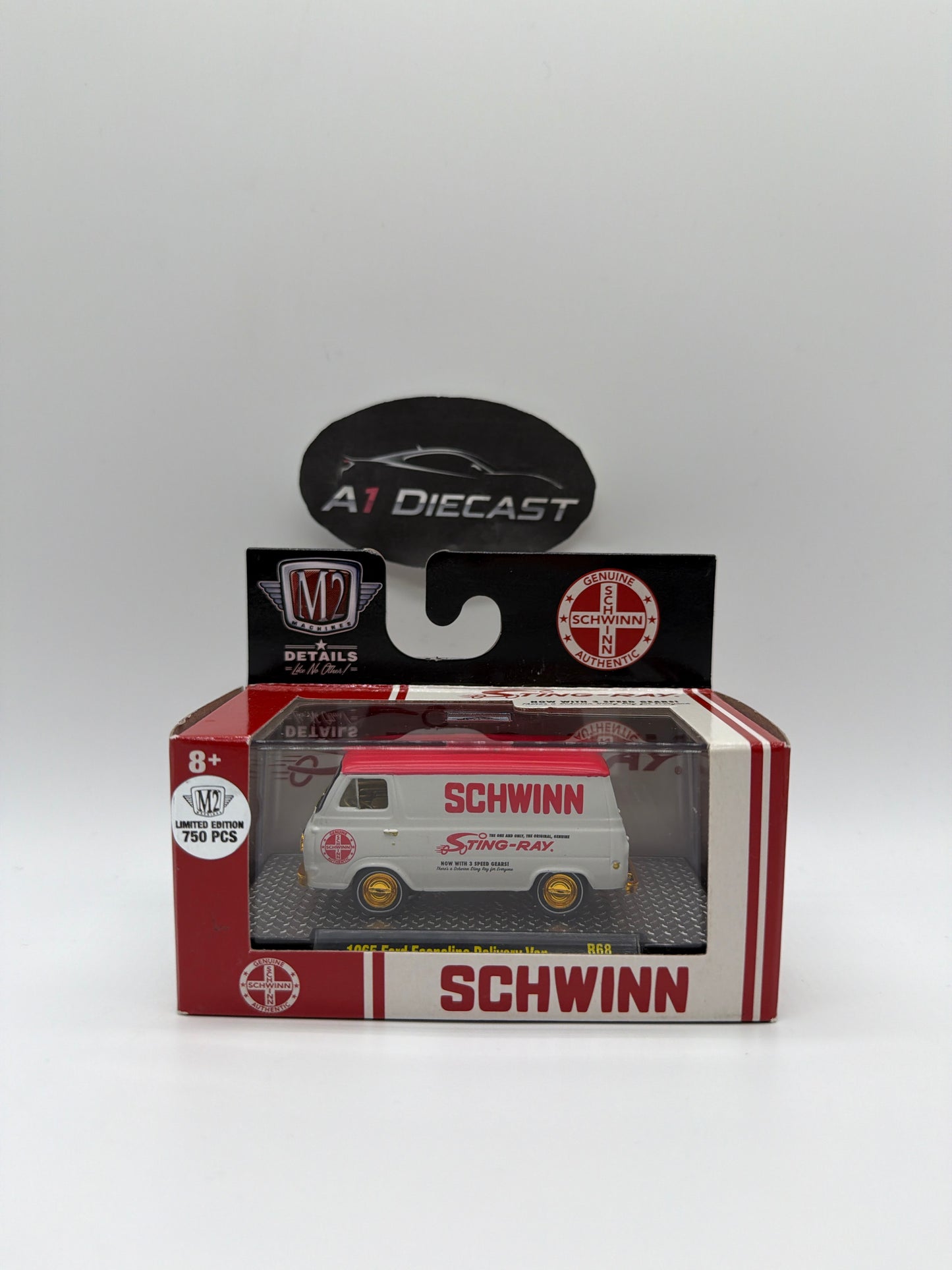 M2 Machines 1965 Ford Econoline Delivery Van Chase