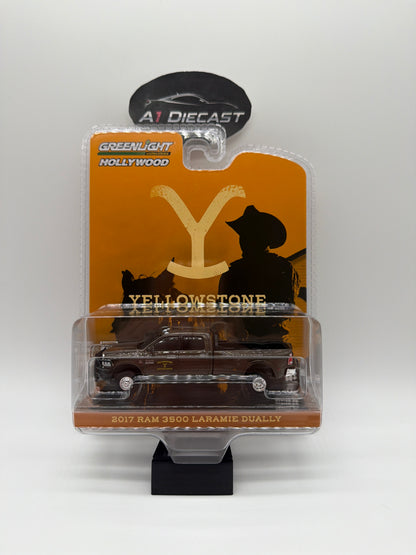 Greenlight Hollywood YellowStone 2017 Ram 3500 Laramie Dually