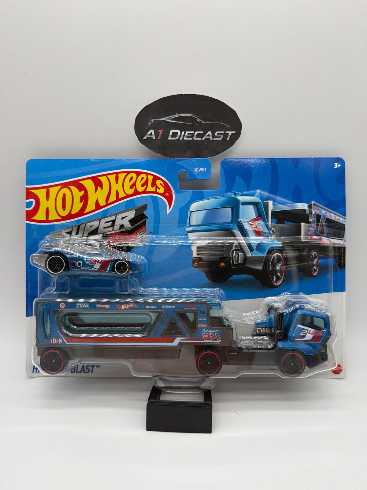 Hot Wheels Super Rigs Highway Blast