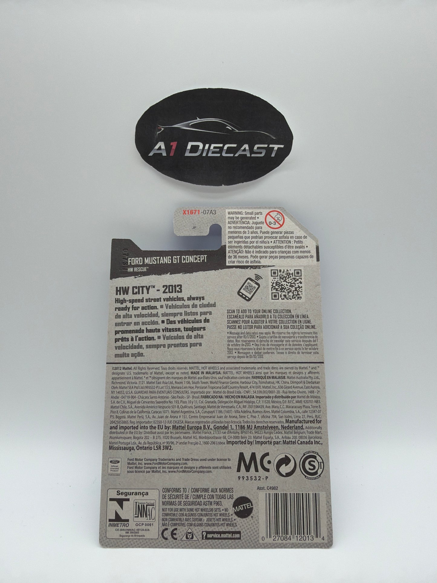 Hot Wheels Ford Mustang GT Concept Treasure Hunt