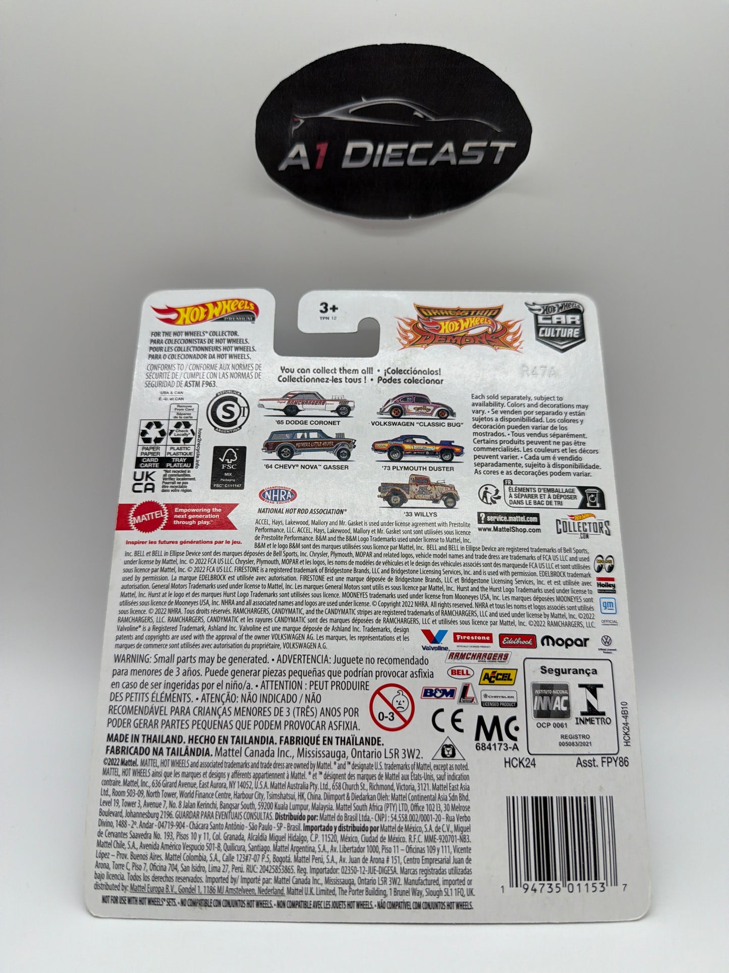 Hot Wheels Premium Car Culture ‘65 Dodge Coronet