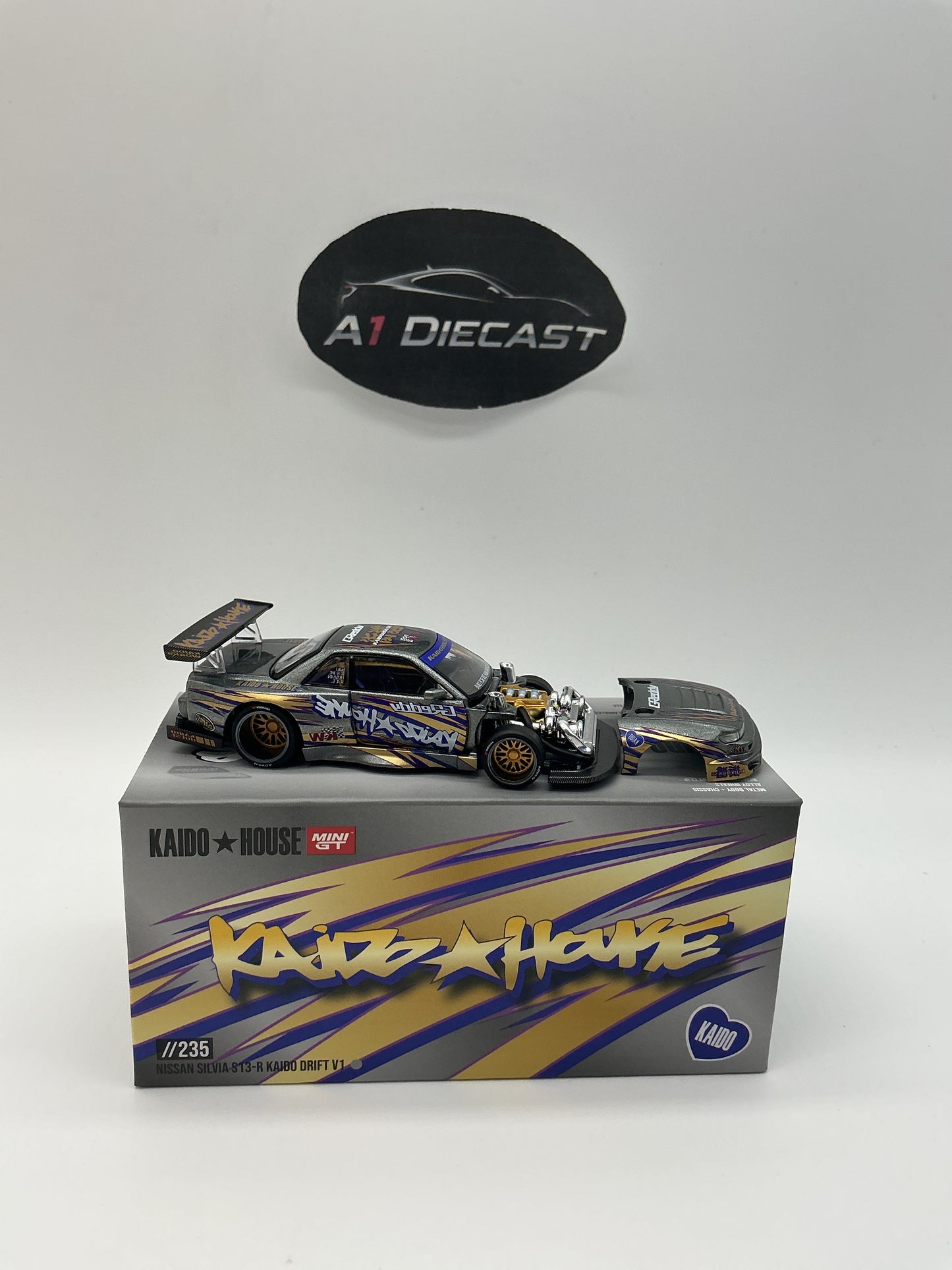 Kaido House Mini GT Nissan SilviaS13-R Kaido Drift V1 //235