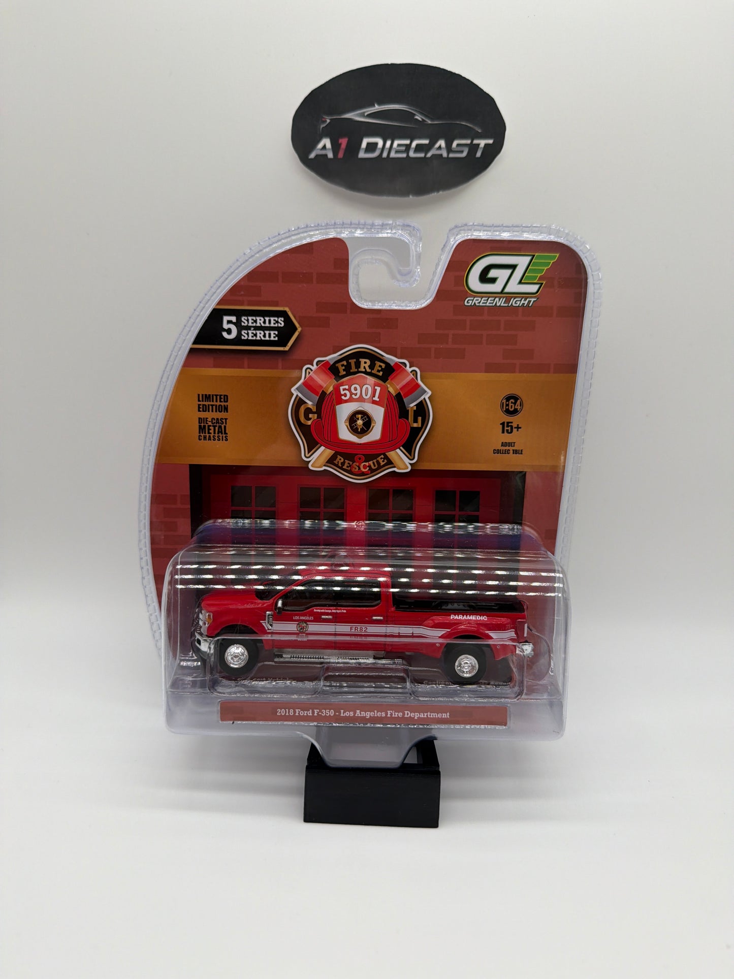 Greenlight Fire & Rescue 5901 Series 5 2018 Ford F-350 Los Angelas Fire Department