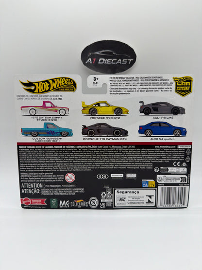 Hot Wheels Premium Car Culture 1975 Datsun Sunny Truck (B120) & Custom ‘93 Nissan Hardbody (D21)