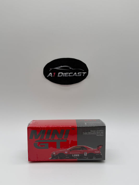 Mini GT Nissan LB-ER34 Super Silhouette Skyline