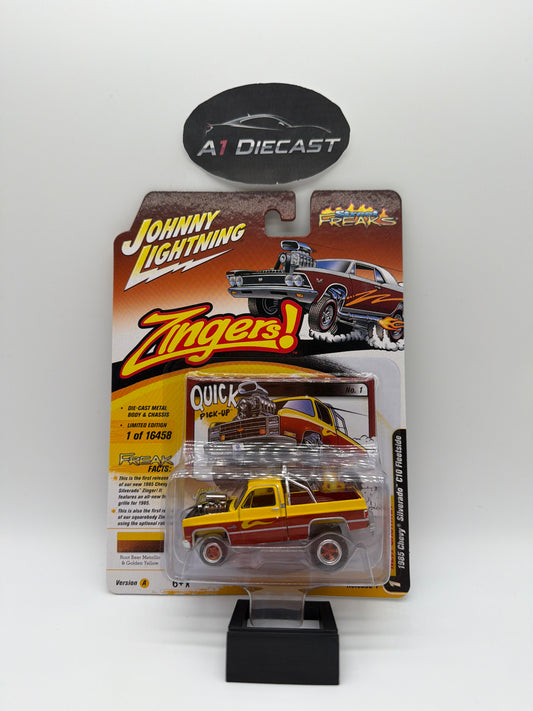 Johnny Lightning Street Freaks 1985 Chevy Silverado C10 Fleetside