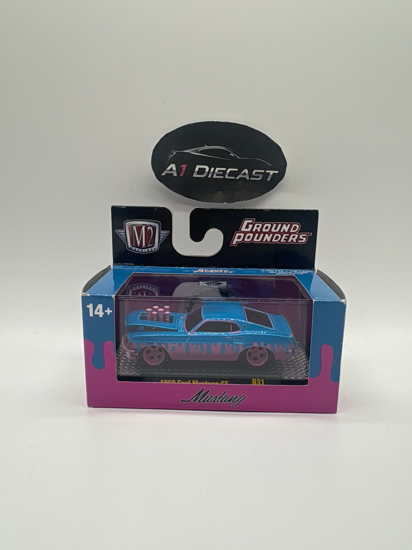 M2 Machines 1987 Ford Mustang GT Chase