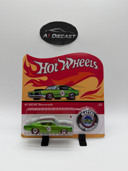 Hot Wheels Classic 50th anniversary Set with Button