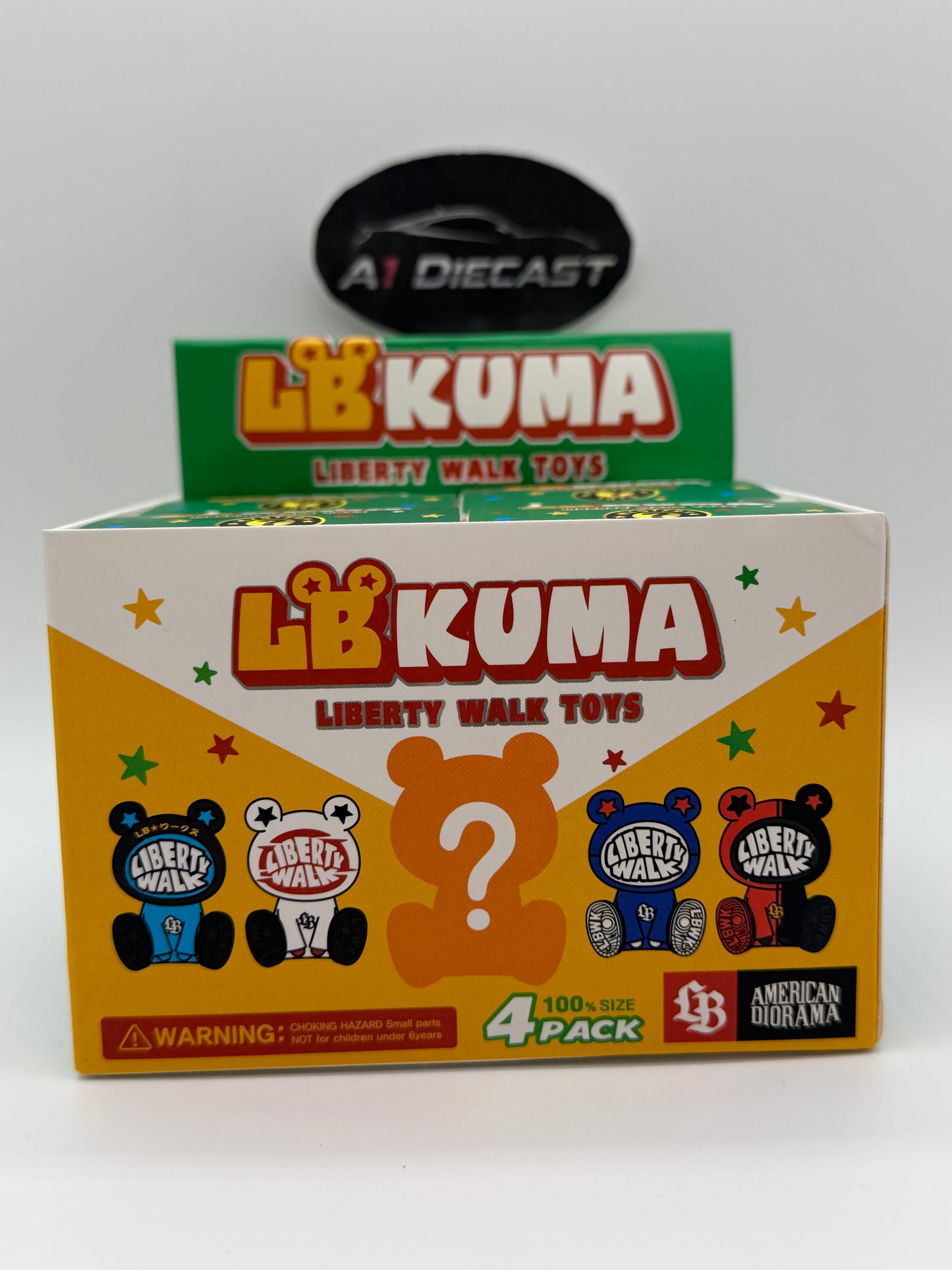 American Diorama LB Kuma Blind Box Liberty Walk - sold individually