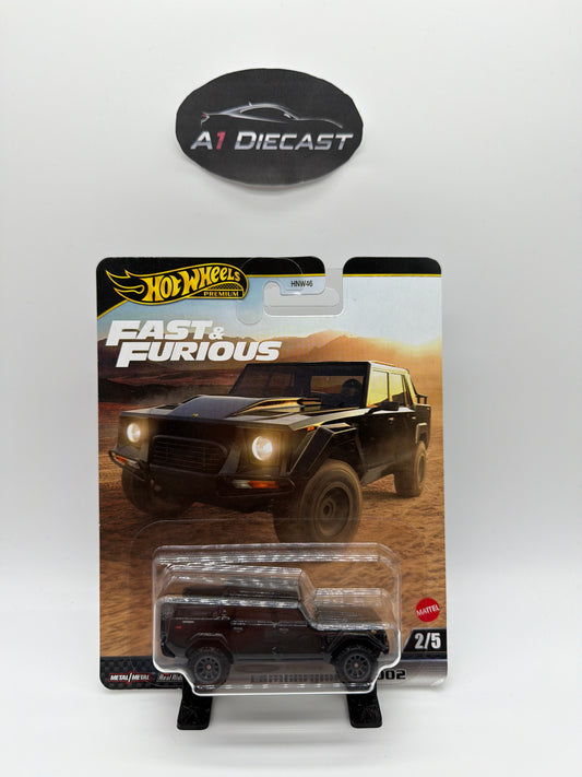 Hot Wheels Premium Fast & Furious Lamborghini LM002