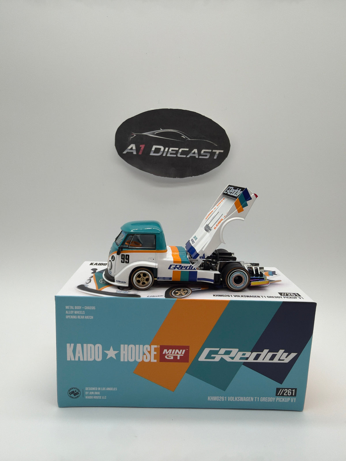 Kaido House Mini GT Volkswagen T1 Greddy Pickup V1 // 261
