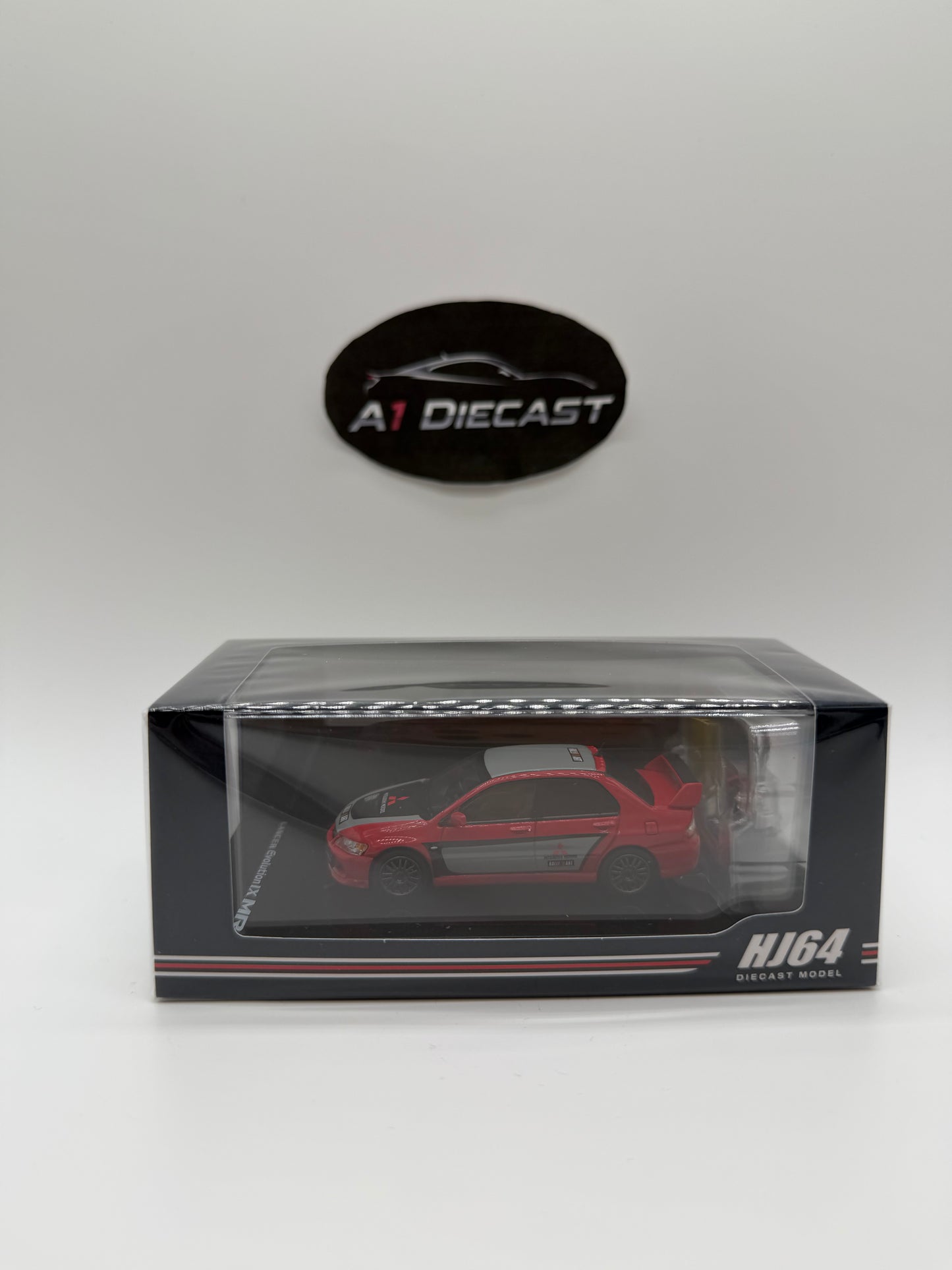 Hobby Japan Mitsubishi Lancer Evolution IX MR GSR Rally Replica with Engine Display