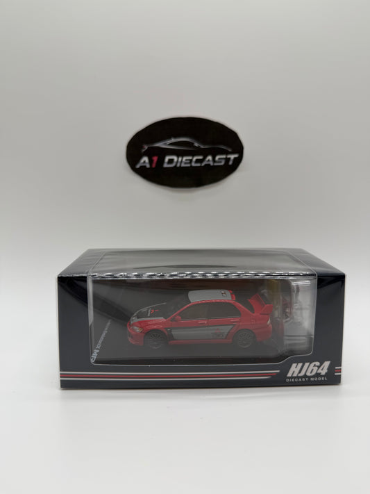 Hobby Japan Mitsubishi Lancer Evolution IX MR GSR Rally Replica with Engine Display